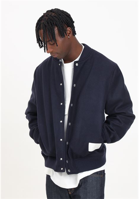 Bomber blu da uomo stile college IM BRIAN | GIU3040005